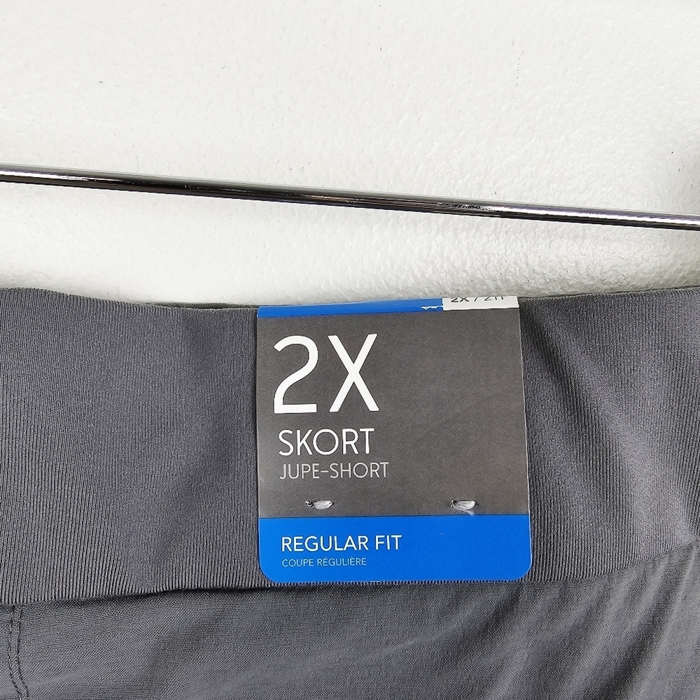 Columbia Gray Anytime Casual Skort NWT UPF 50 Sun Protection - Picture 7 of 12